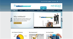 Desktop Screenshot of jobmatchassessment.com